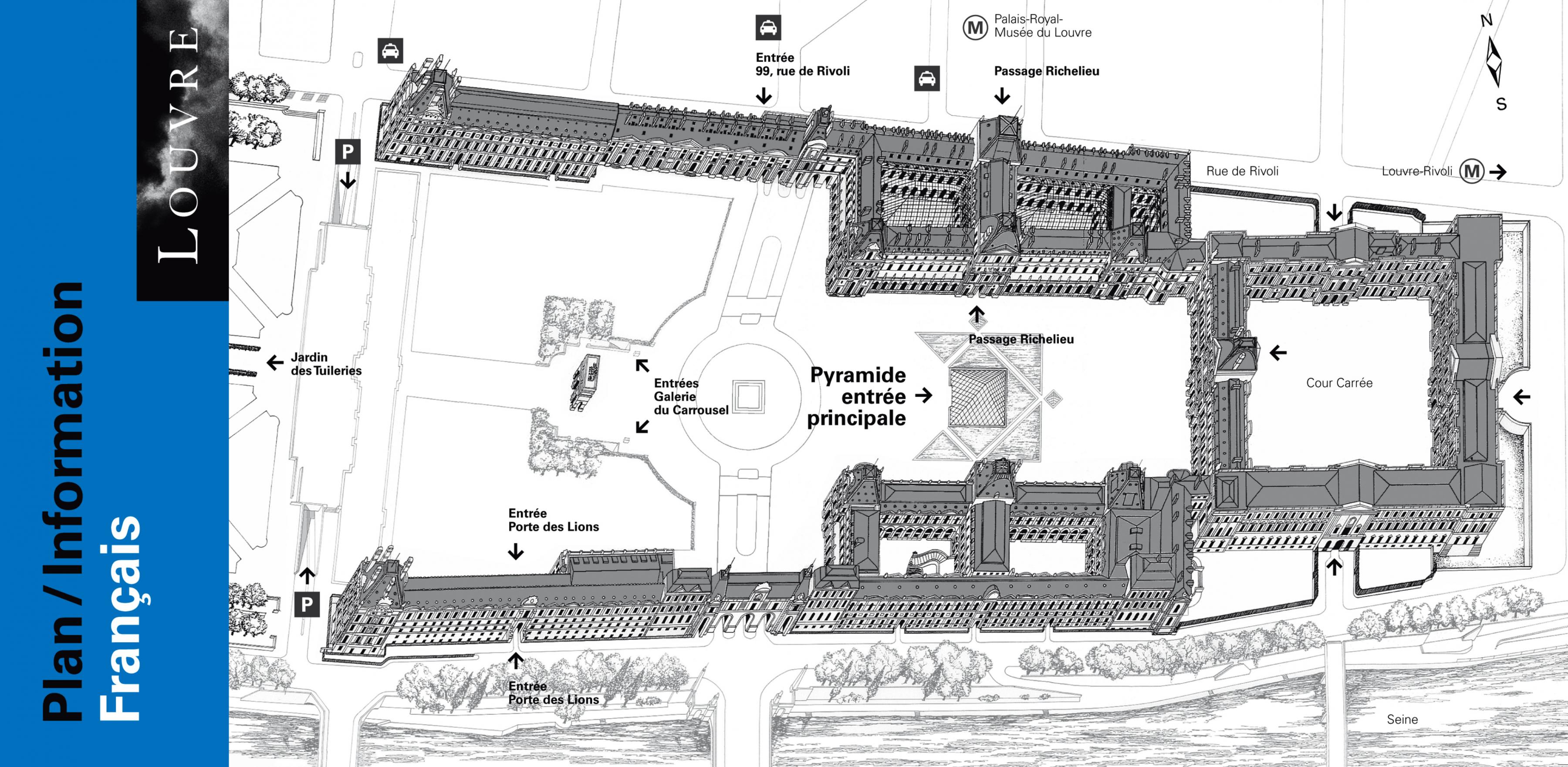 ルーヴル美術館パリ地図 地図のルーブル美術館パリ フランス