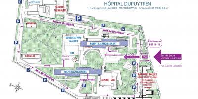 地図Joffre-Dupuytren病院