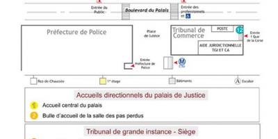 地図、パレドパリの正義